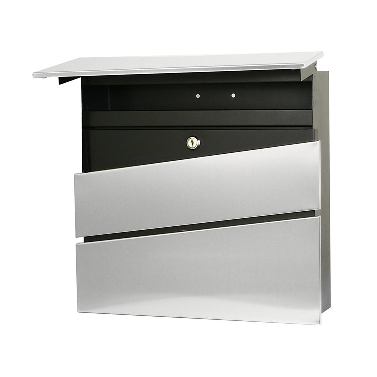 Symple Stuff Coursey Wall Mounted Letter Box Wayfair.co.uk